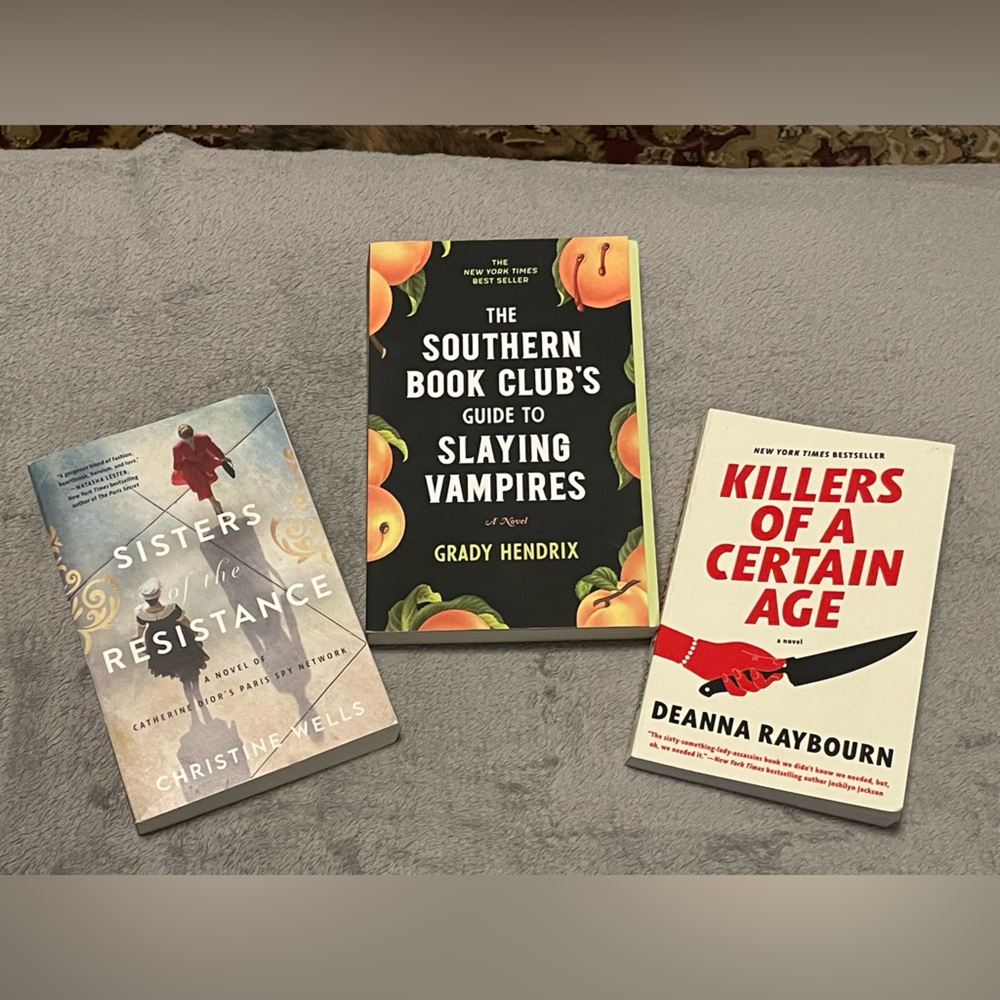 Four entertaining fiction books for women